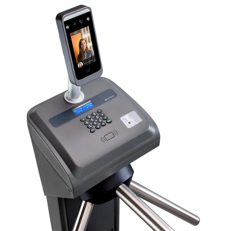 Catraca Topdata com terminal facial